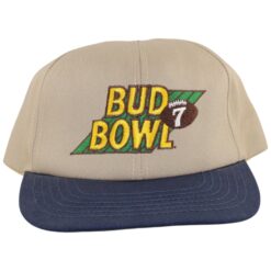 Budweiser Bud Bowl 7 Vintage Snapback Hat 55728