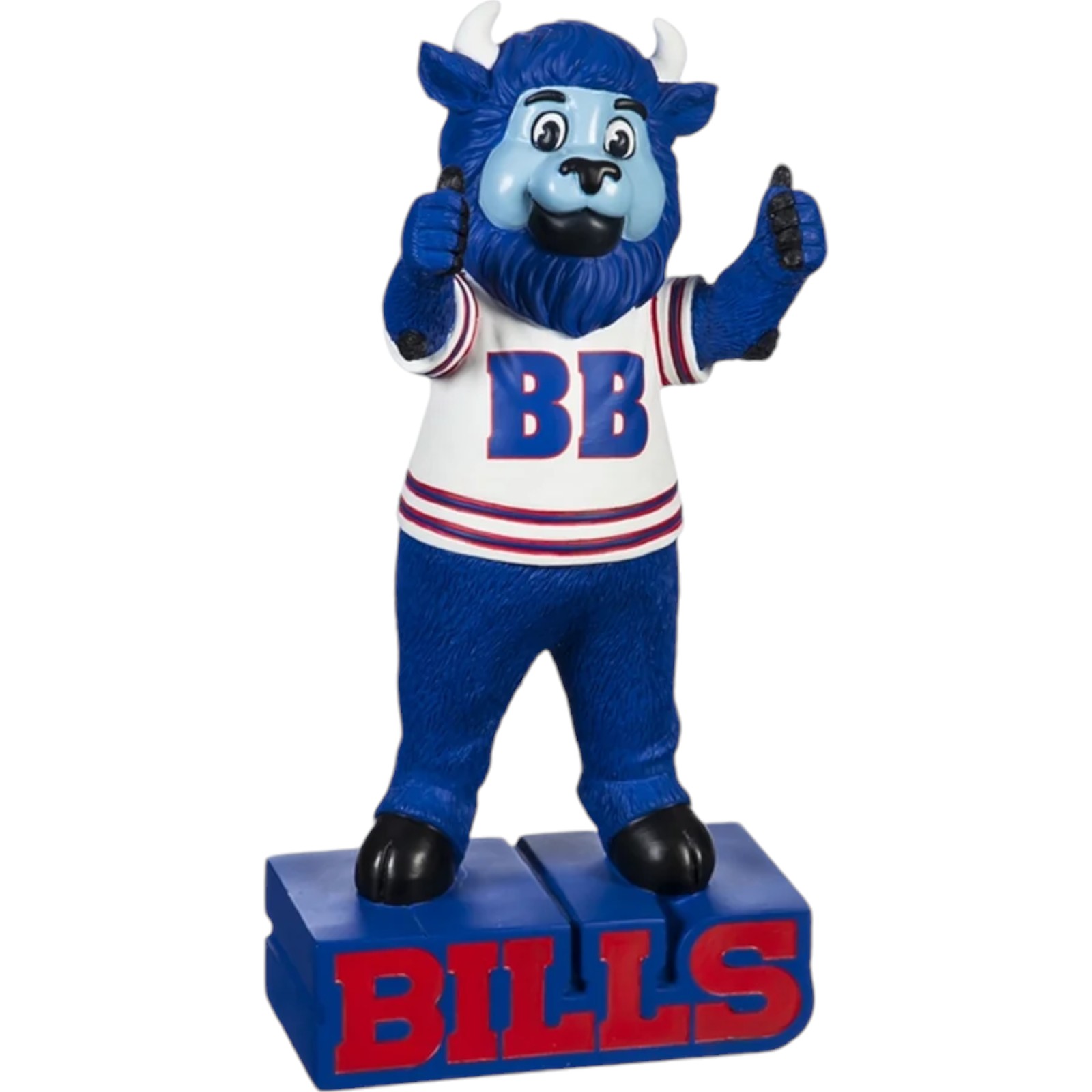Buffalo Bills Mascot Statue Evergreen New 12956