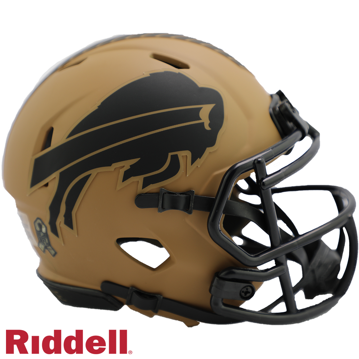 Buffalo Bills Riddell New In Box 2023 Salute to Service Mini Helmet 42297