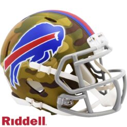 Buffalo Bills Riddell New In Box Rare Limited Edition Camo Mini Helmet 31290