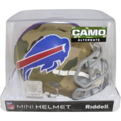 Buffalo Bills Riddell New In Box Rare Limited Edition Camo Mini Helmet 31290