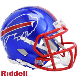 Buffalo Bills Flash Speed Mini Helmet Riddell New In Box 30712