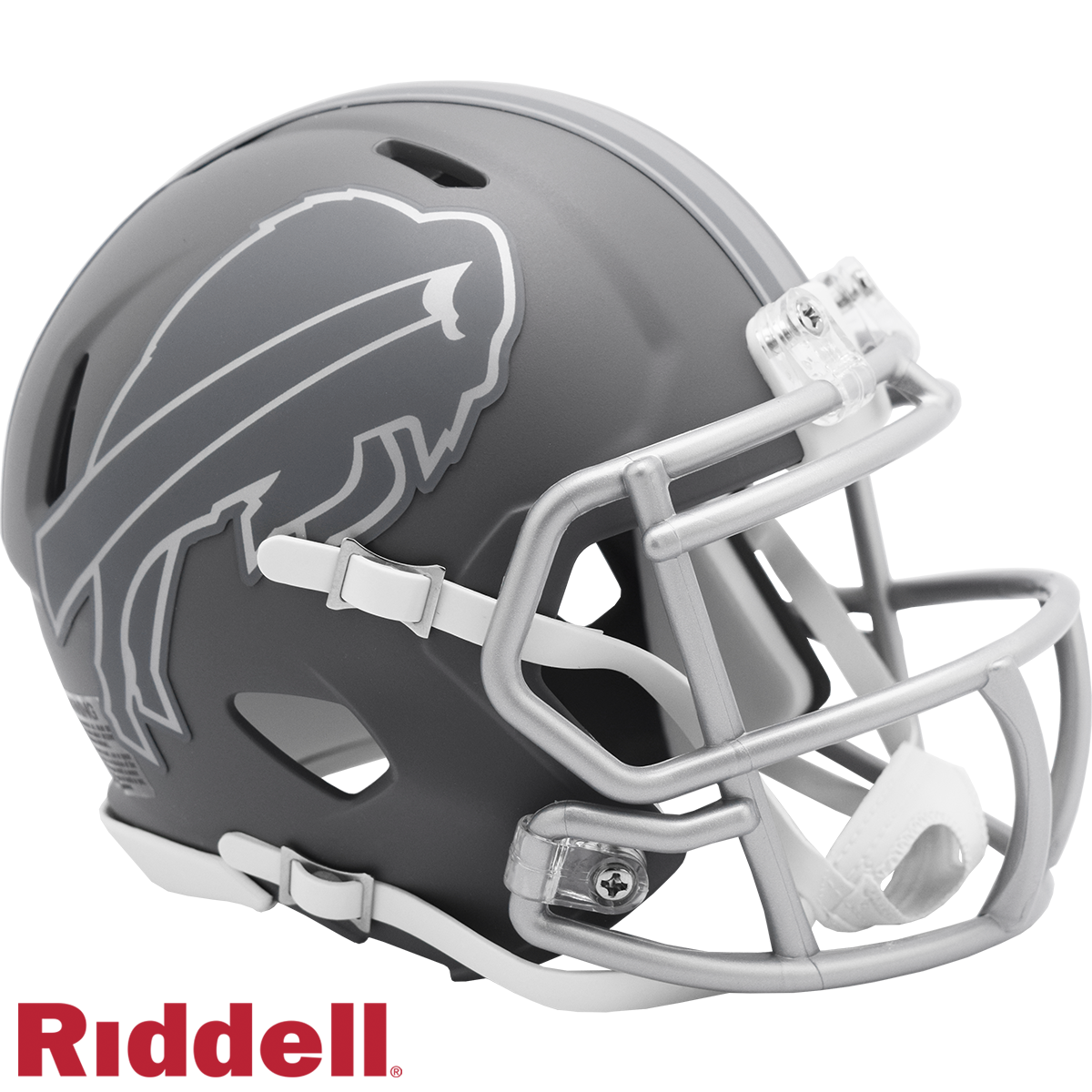 Buffalo Bills Slate Riddell Mini Helmet New In Box 42106