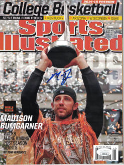 Madison Bumgarner Signed San Francisco Giants Sports Illustrated MVP JSA 24670