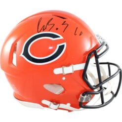 Luther Burden Autographed Chicago Bears 22 Alt Pro Helmet Beckett WIT 58327