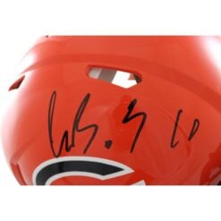 Luther Burden Autographed Chicago Bears 22 Alt Pro Helmet Beckett WIT 58327