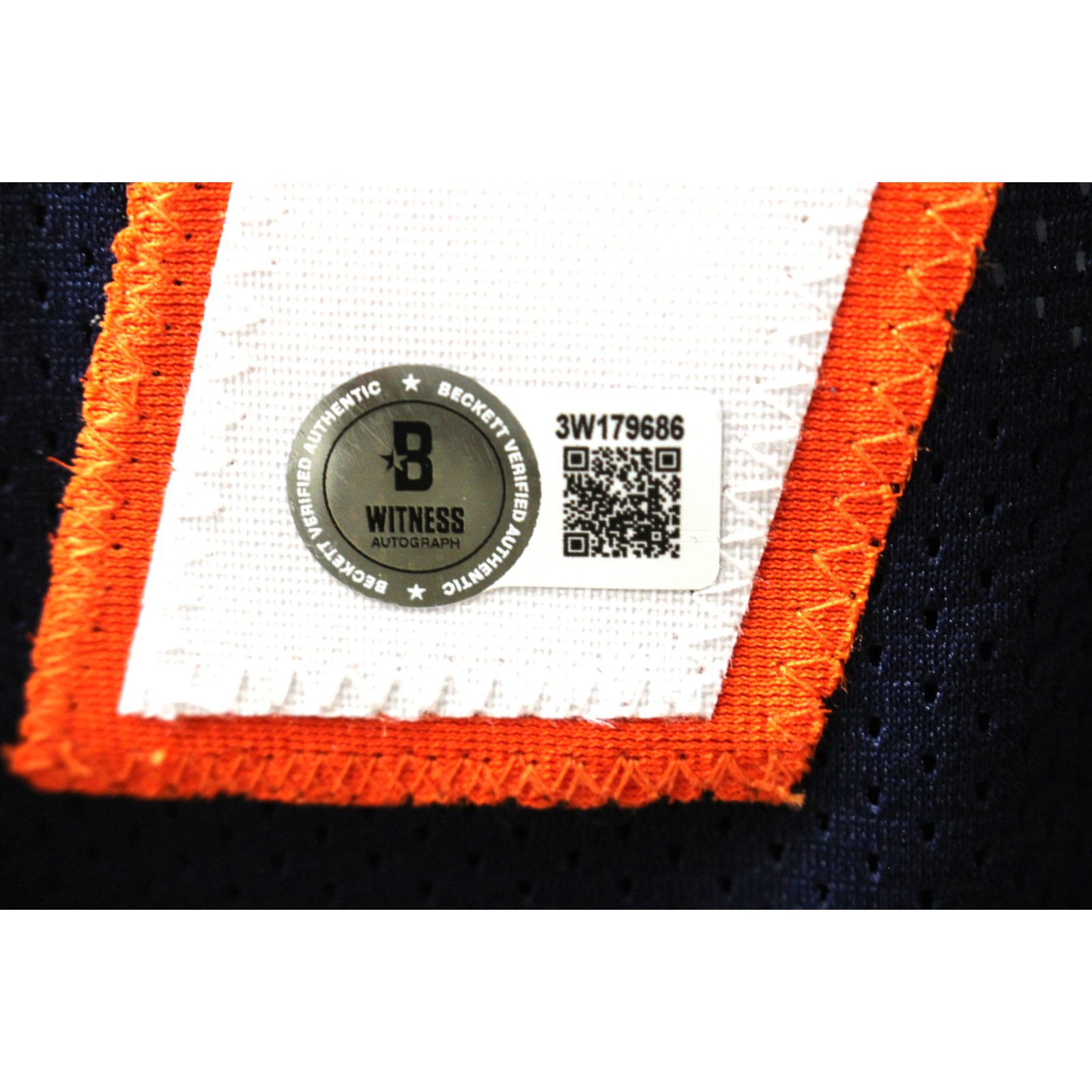 Luther Burden Autographed/Signed Pro Style Blue XL Jersey Beckett Witness 51840 3 Luther Burden Autographed/Signed Pro Style Blue XL Jersey Beckett Witness 51840