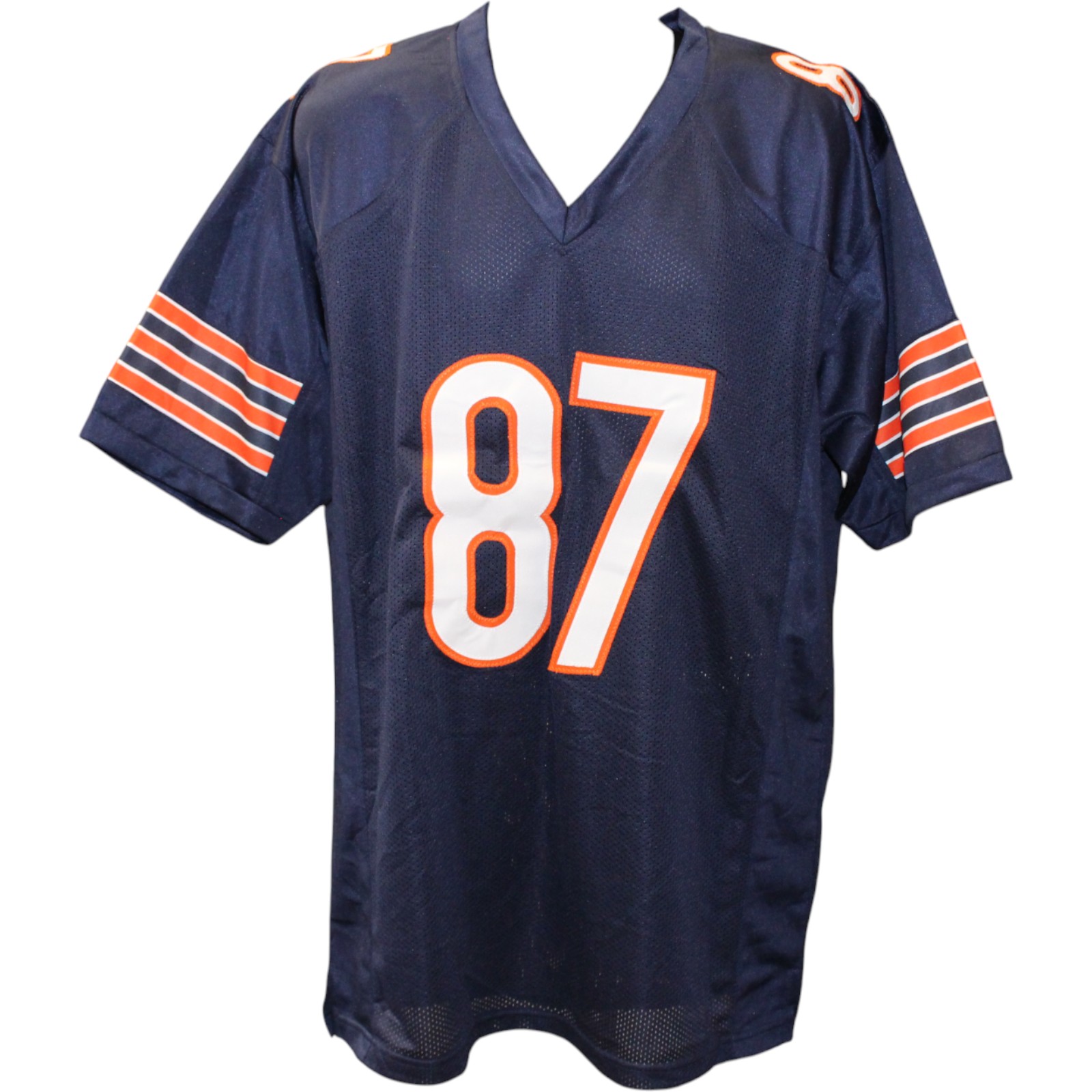 Luther Burden Autographed/Signed Pro Style Blue XL Jersey Beckett Witness 51840 4 Luther Burden Autographed/Signed Pro Style Blue XL Jersey Beckett Witness 51840