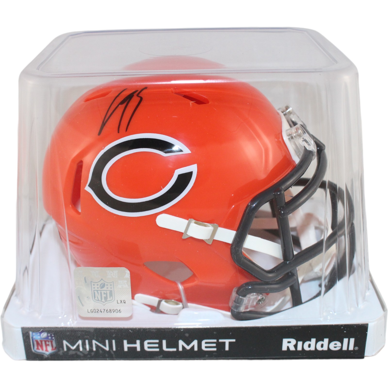 Luther Burden Autographed Chicago Bears Mini Helmet 22 Alt Beckett Witness 51852 5 Luther Burden Autographed Chicago Bears Mini Helmet 22 Alt Beckett Witness 51852