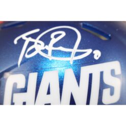 Brian Burns Autographed New York Giants Color Rush Mini Helmet Beckett 53885