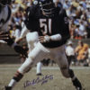 Dick Butkus Autographed/Signed Chicago Bears 16x20 Photo HOF BAS 29049