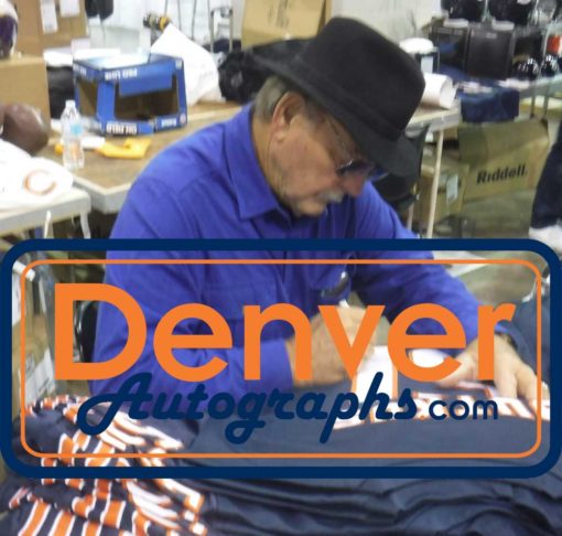 Dick Butkus Autographed/Signed Pro Style Blue XL Jersey HOF BAS 26501