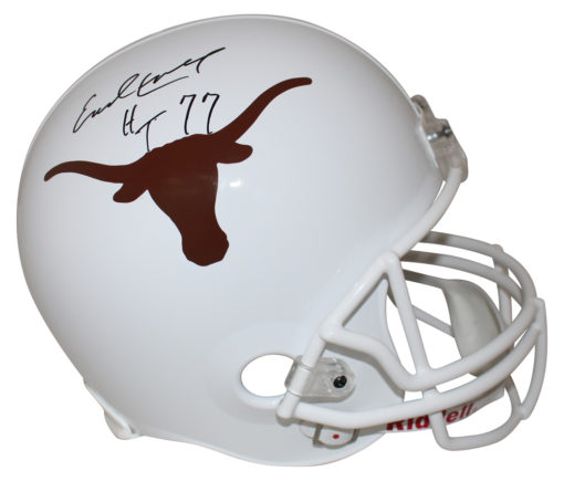 Earl Campbell Autographed Texas Longhorns Replica Helmet HT 77 BAS 26823