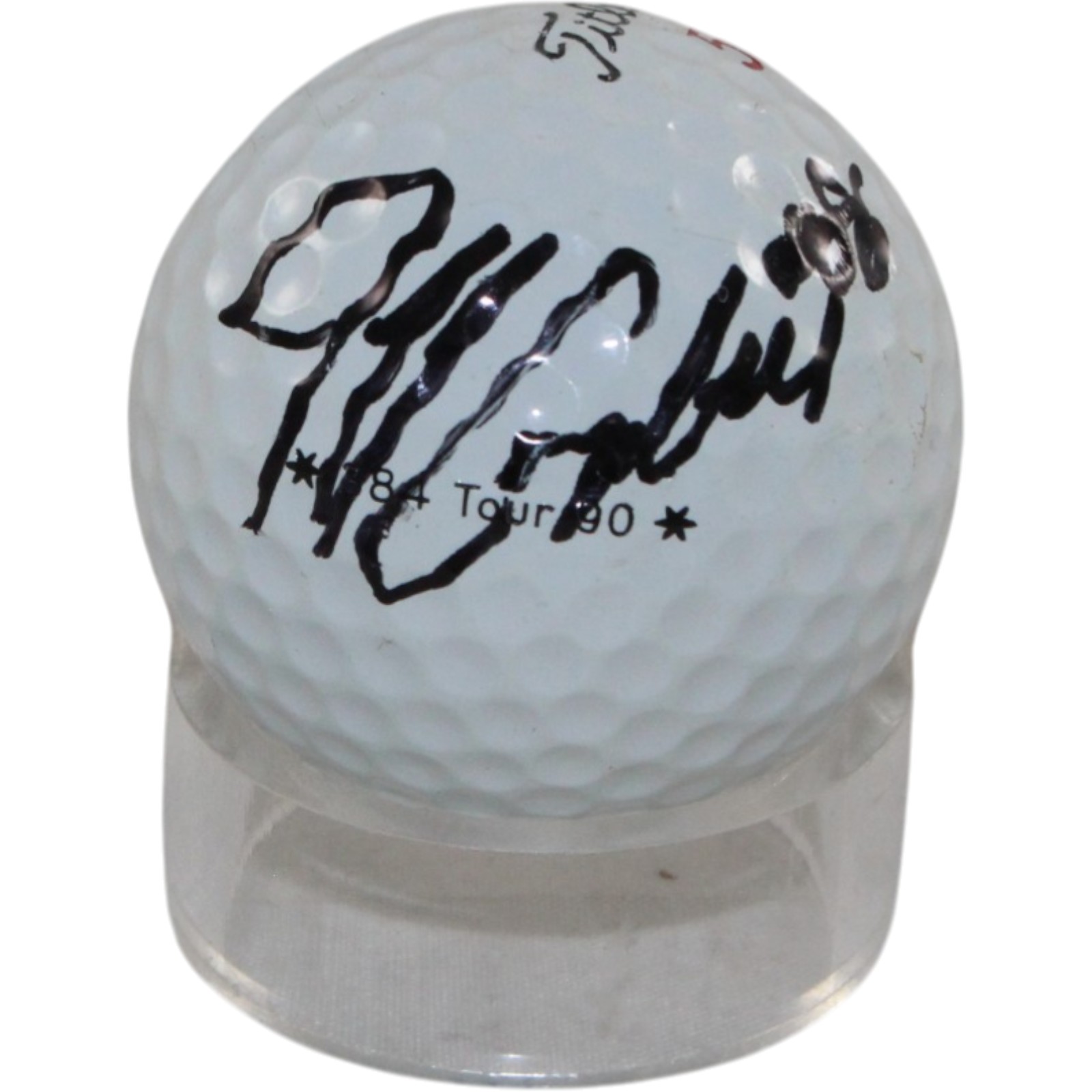 Jeff Campbell Autographed/Signed Denver Broncos Titleist Golf Ball Beckett 55410