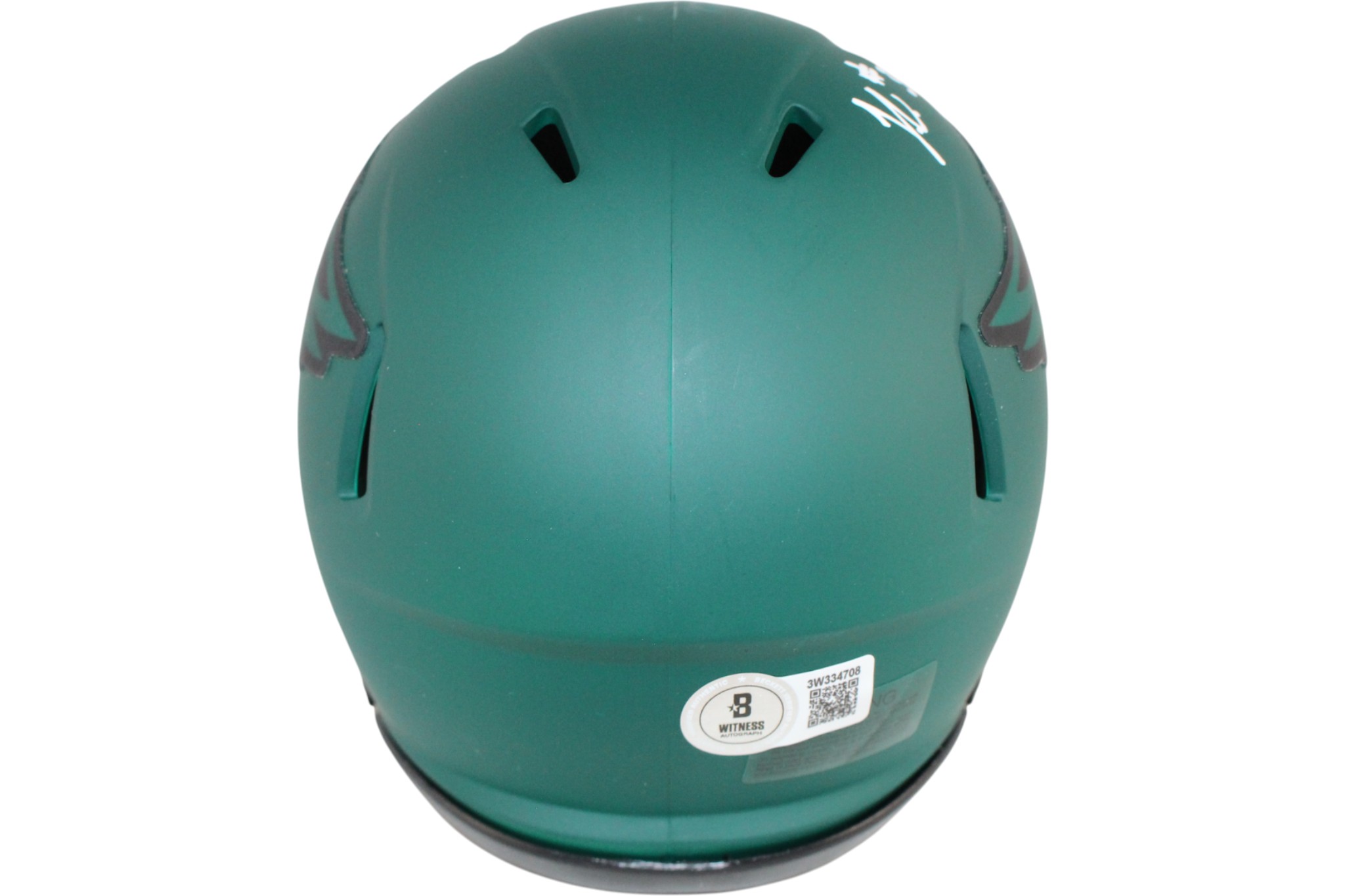 Jihaad Campbell Autographed Philadelphia Eagles Mini Helmet Rave Beckett 52732 3 Jihaad Campbell Autographed Philadelphia Eagles Mini Helmet Rave Beckett 52732