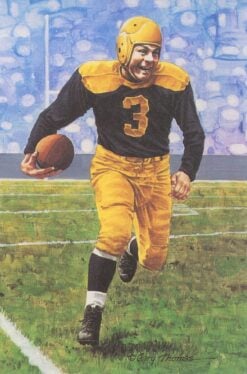 Tony Canadeo Green Bay Packers Goal Line Art Card Series 3 No. 65 LE /5000 58049