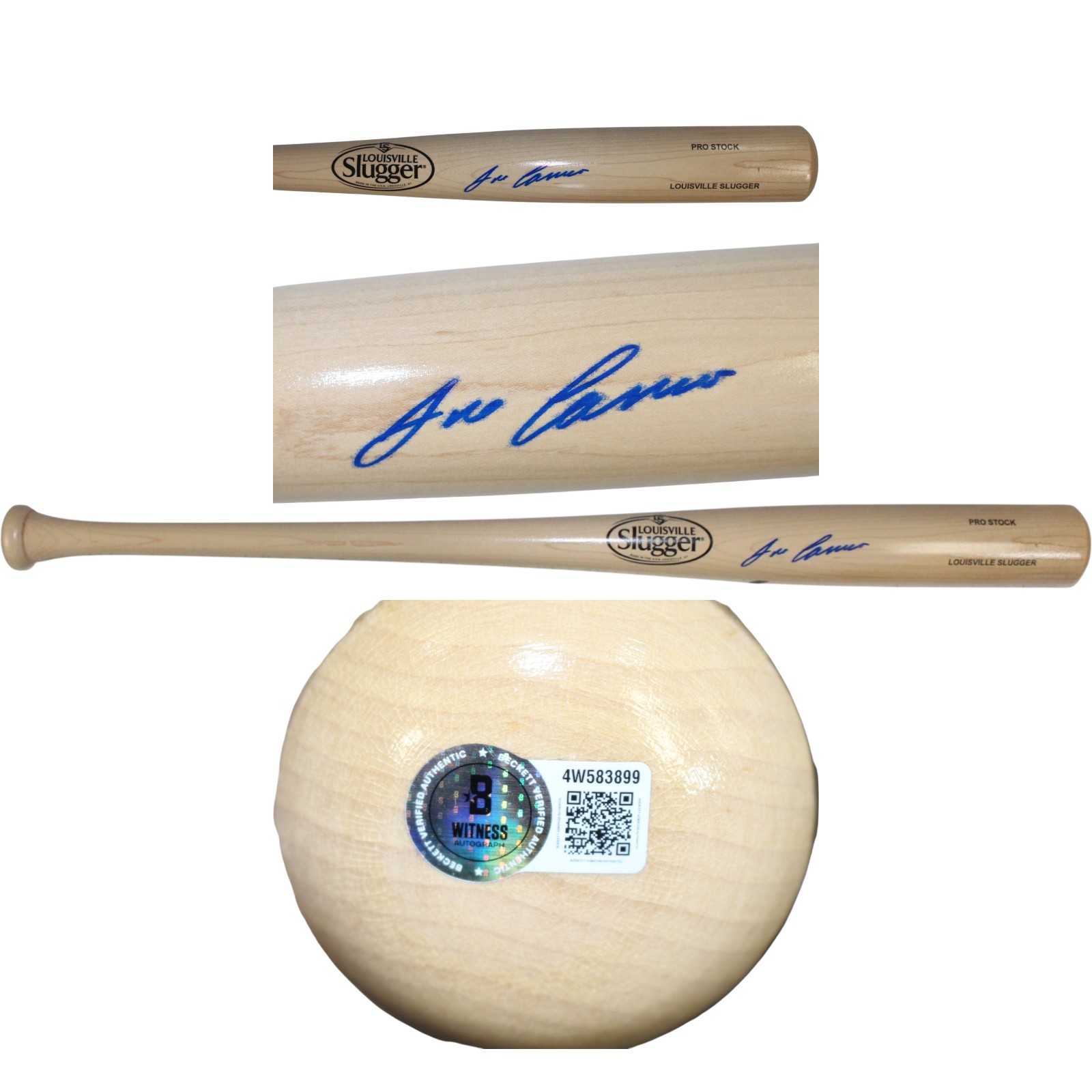 Jim McMahon Autographed Chicago Bears Authentic TB Helmet Beckett Witness 55369