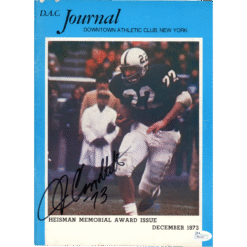 John Cappelletti Autographed Penn State Nittany Lions 1973 Magazine JSA 55139