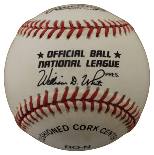 Steve Carlton Niekro & Perry Autographed National League Baseball JSA 13312