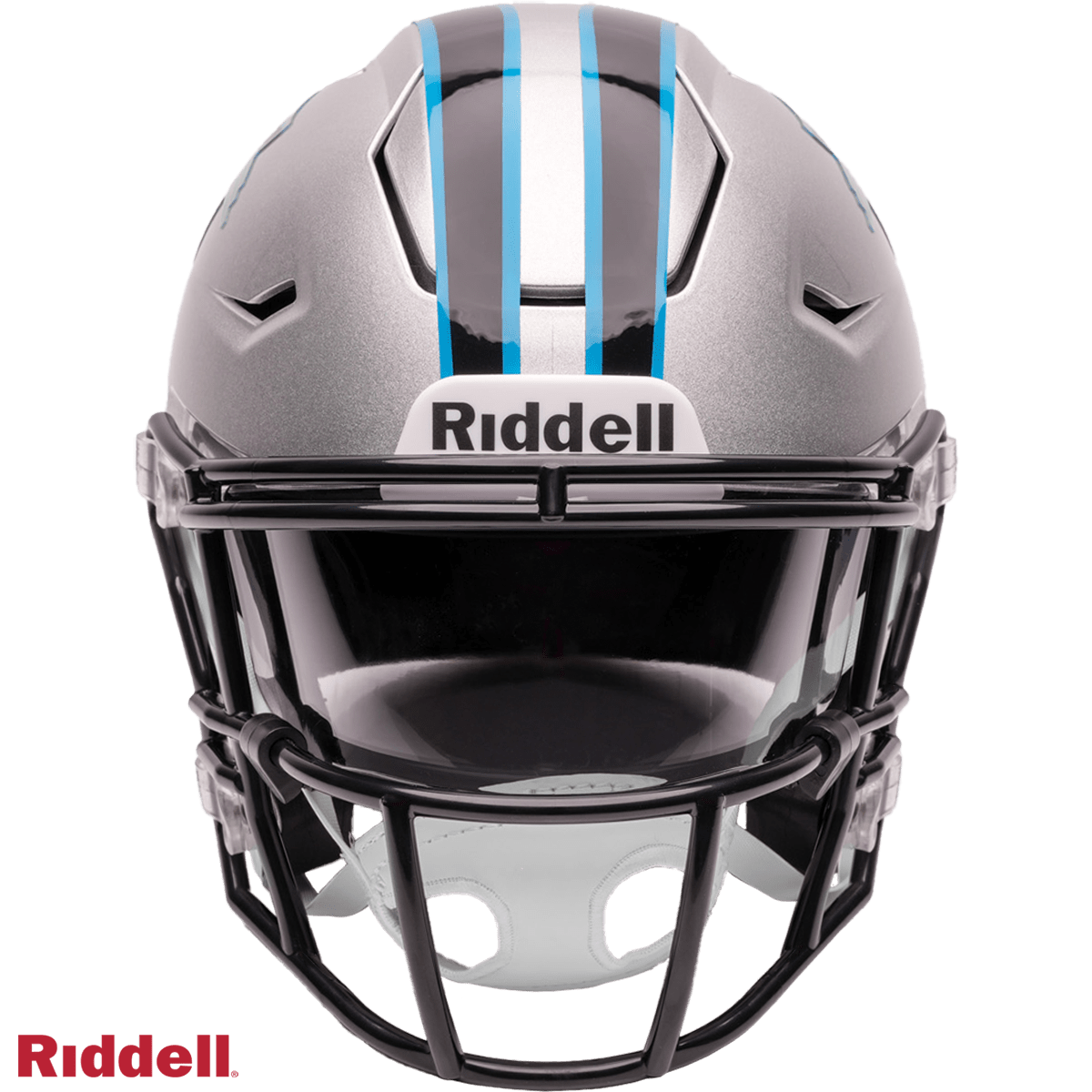 Carolina Panthers Riddell Mid-Size Midi Helmet New In Box 58228 3 Carolina Panthers Riddell Mid-Size Midi Helmet New In Box 58228