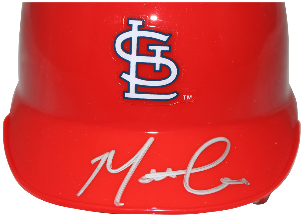 Matt Carpenter Autographed St. Louis Cardinals Mini Batting Helmet MLB