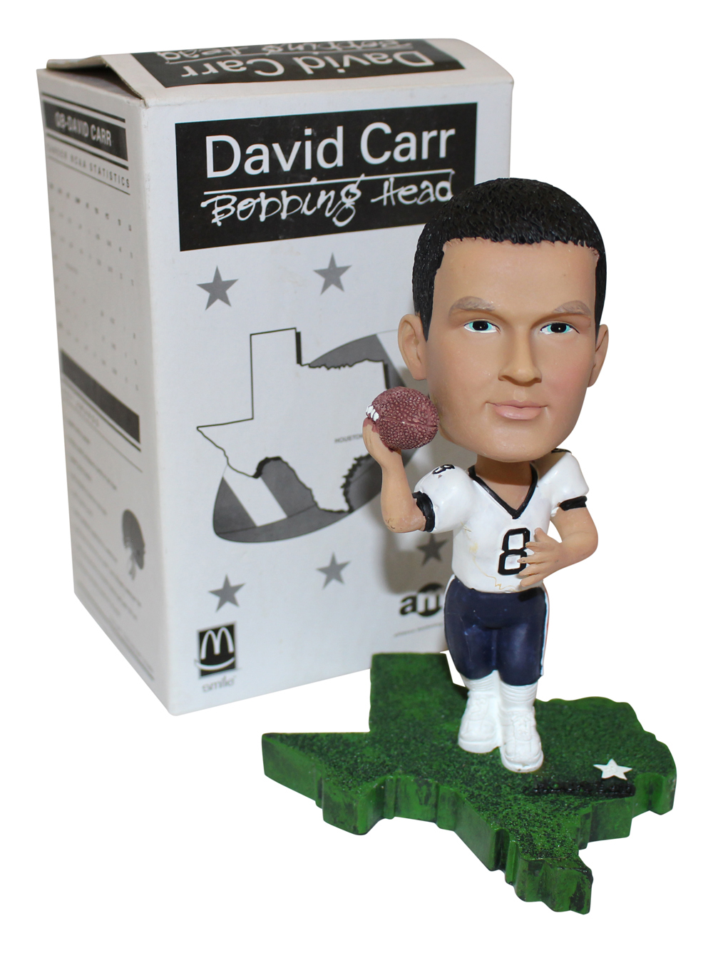 David Carr Houston Texans Bobblehead Figure