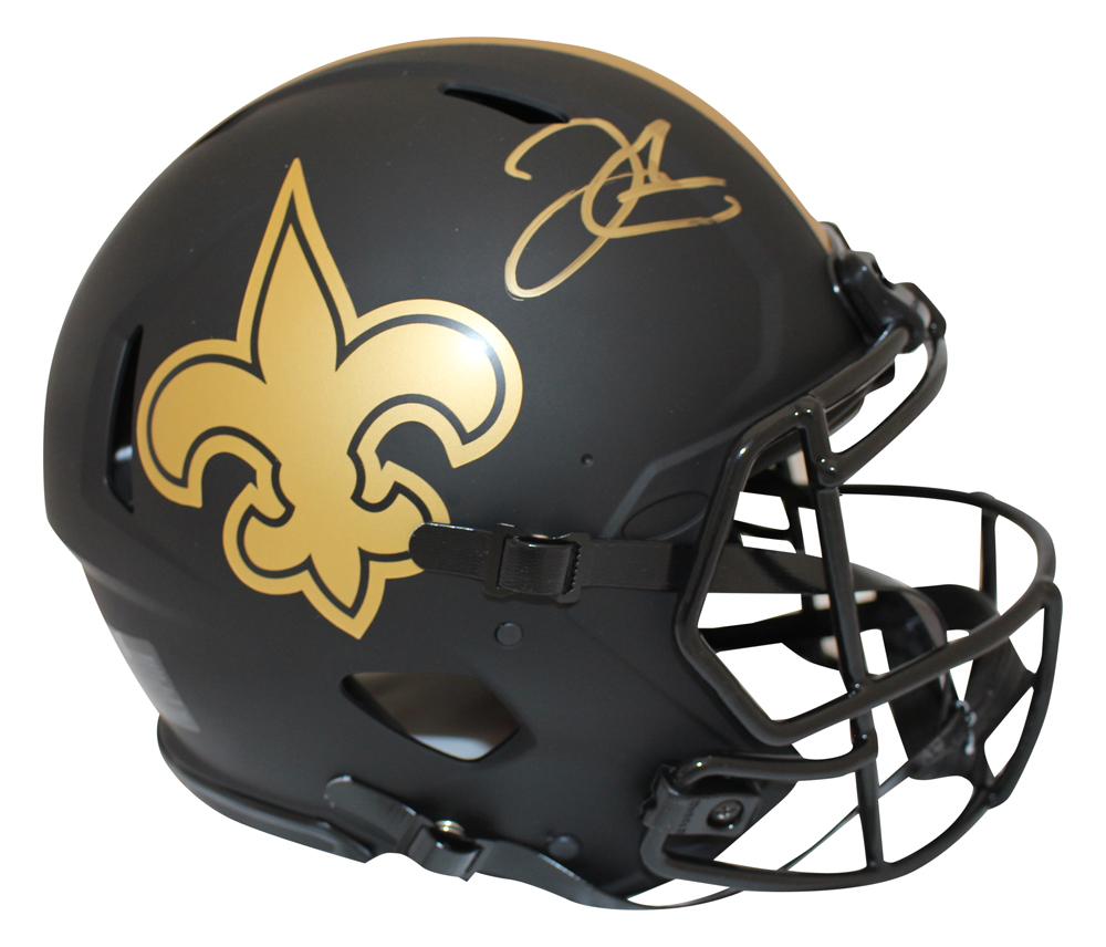 Derek Carr Signed New Orleans Saints Authentic Eclipse Speed Helmet BAS
