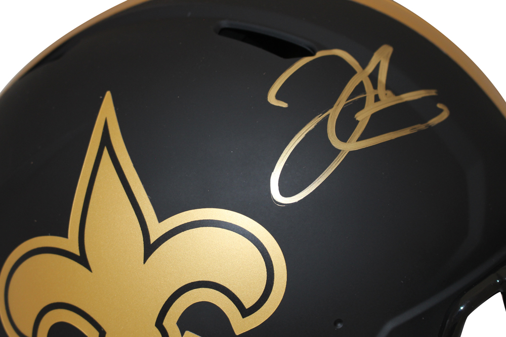 Derek Carr Signed New Orleans Saints Authentic Eclipse Speed Helmet BAS