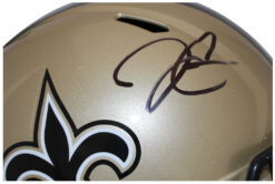 Derek Carr Autographed New Orleans Saints F/S Speed Helmet Beckett