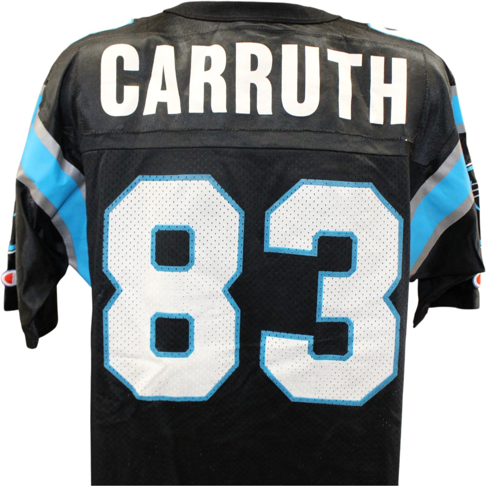 Rae Carruth Carolina Panthers Champion Black Size 44 Unautographed Jersey 55505 4 Rae Carruth Carolina Panthers Champion Black Size 44 Unautographed Jersey 55505