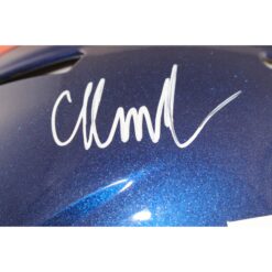 Abdul Carter Autographed New York Giants Authentic Helmet Beckett Witness 51252