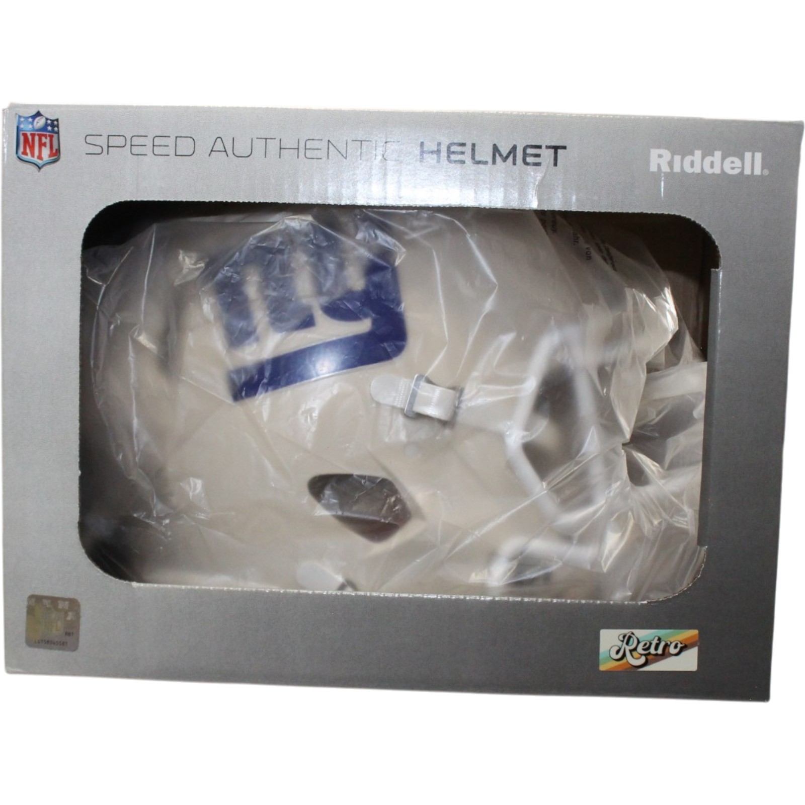 Abdul Carter Autographed New York Giants Authentic Retro Helmet Beckett W 56878 6 Abdul Carter Autographed New York Giants Authentic Retro Helmet Beckett W 56878