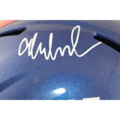 Abdul Carter Autographed/Signed New York Giants F/S Helmet Beckett Witness 51253