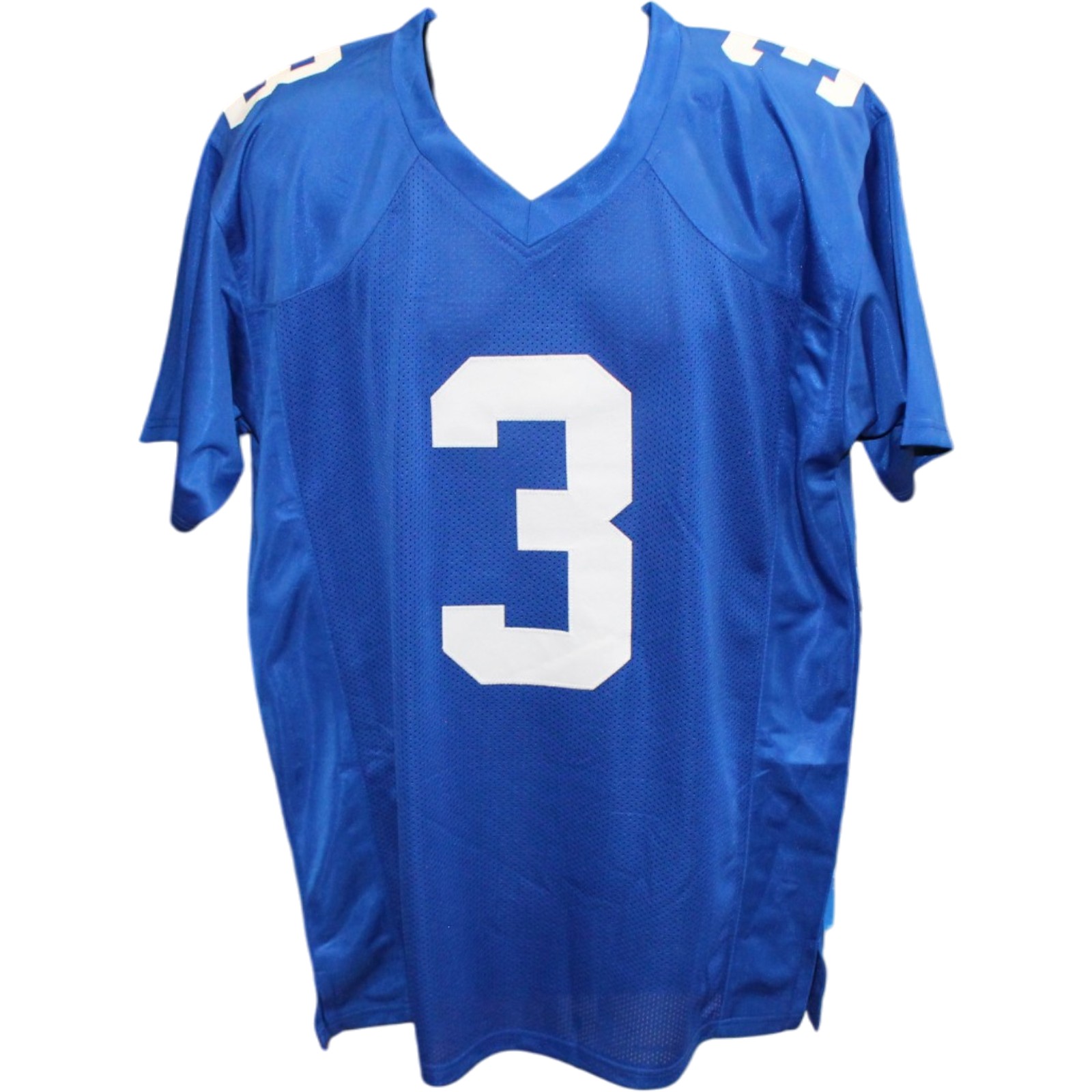 Abdul Carter Autographed Pro Style Sz XL Blue Jersey Beckett Witness 56890 4 Abdul Carter Autographed Pro Style Sz XL Blue Jersey Beckett Witness 56890
