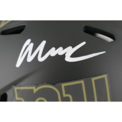 Abdul Carter Autographed New York Giants 25 STS Mini Helmet Beckett WIT 53451