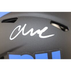 Abdul Carter Autographed New York Giants Eclipse Mini Helmet Beckett 51263