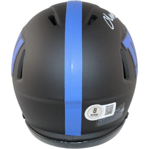 Abdul Carter Autographed New York Giants Eclipse Mini Helmet Beckett 51263