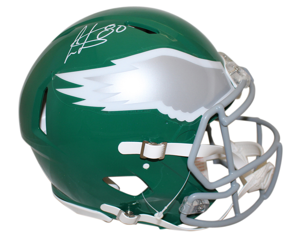 Cris Carter Signed Philadelphia Eagles Speed Authentic '74-'95 Helmet BAS