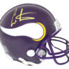 Cris Carter Autographed/Signed Minnesota Vikings Mini Helmet JSA 26625