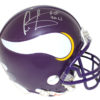 Cris Carter Autographed/Signed Minnesota Vikings Mini Helmet HOF JSA 24547