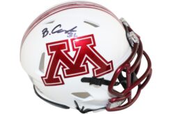 Blake Cashman Autographed Minnesota Gophers Mini Helmet Beckett Witness 52790