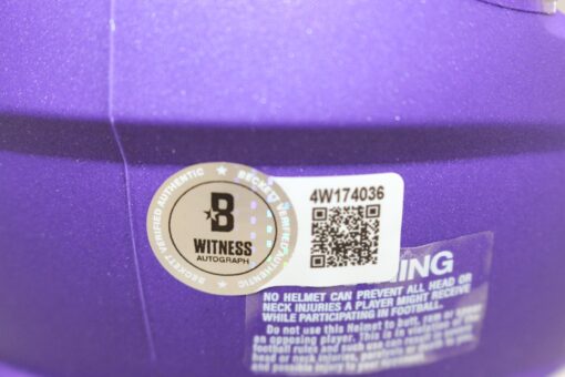 Blake Cashman Autographed Minnesota Vikings Mini Helmet Beckett Witness 52833