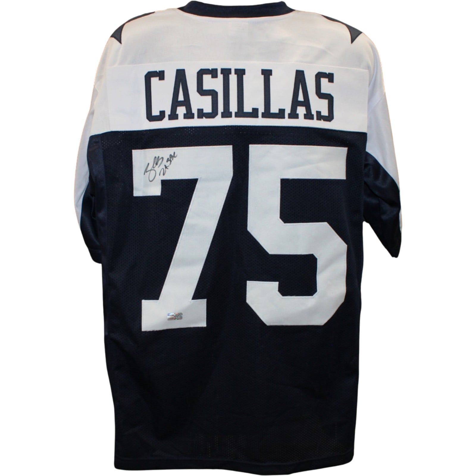 Tony Casillas Autograped/Signed Pro Style Jersey Blue size XL 2x SBC TRI 58750