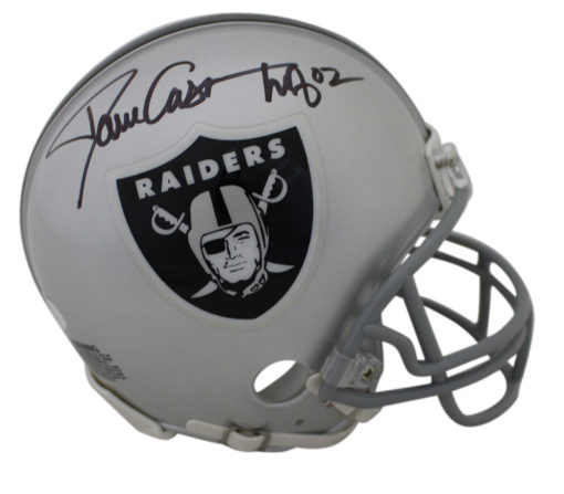 Dave Casper Autographed/Signed Oakland Raiders Mini Helmet HOF JSA 24548