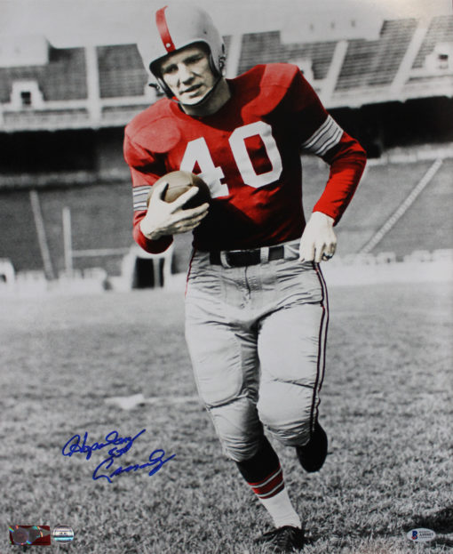 Hopalong Cassady Autographed/Signed Ohio State Buckeyes 16x20 Photo BAS 23920