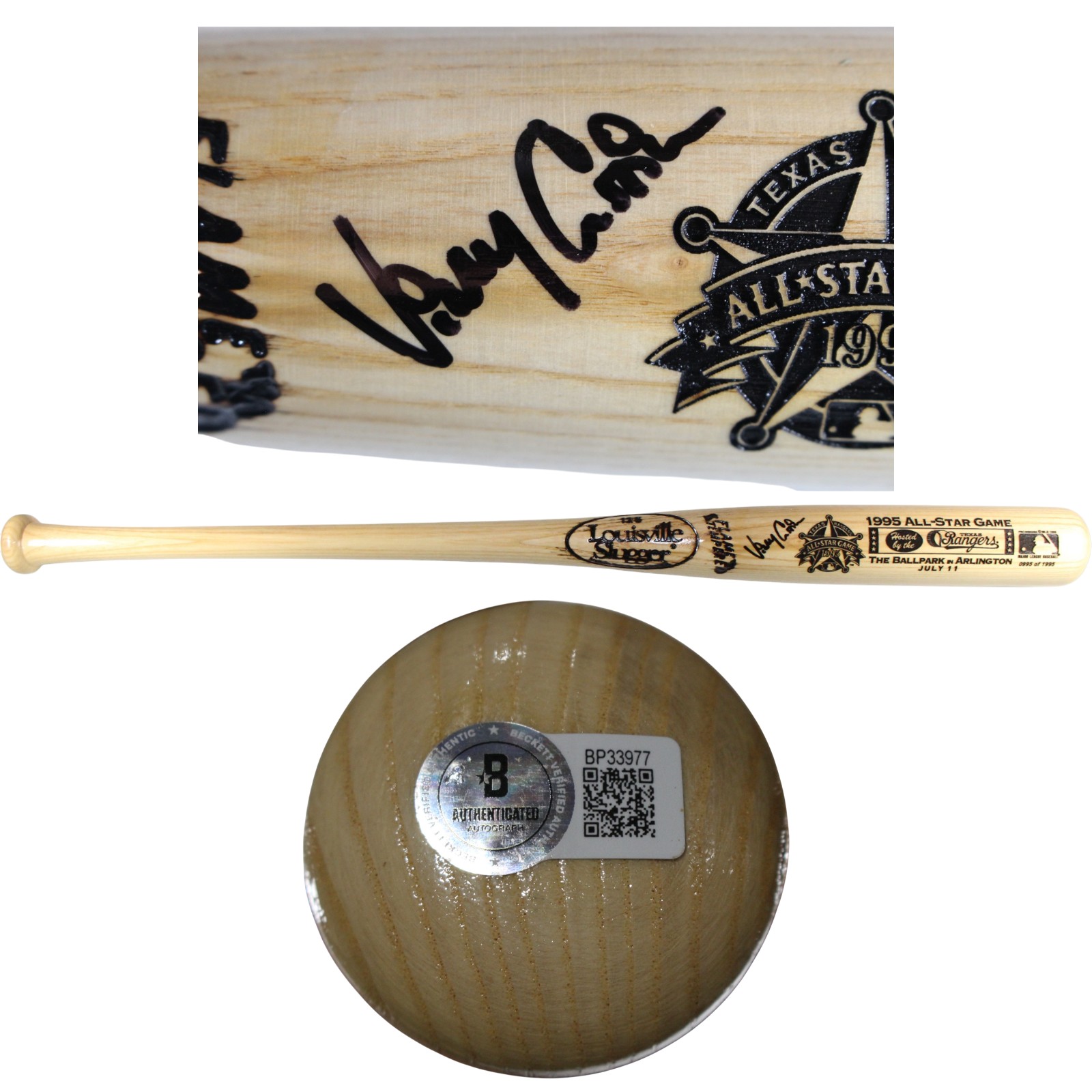 Vinny Castilla Autographed Colorado Rockies 1995 All Star Game Bat Beckett 53436 1 Vinny Castilla Autographed Colorado Rockies 1995 All Star Game Bat Beckett 53436