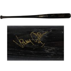 Vinny Castilla Autographed Colorado Rockies Game Used LS Black Bat 53922