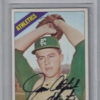 Jim Catfish Hunter Signed Kansas City Athletics 1966 Topps #36 Card BAS 27026