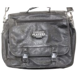 Celebrity Players Golf Tour Vintage Leather Travel Bag 55671