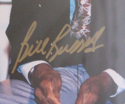 Auerbach Bird & Russell Autographed Boston Celtics Framed 16x20 Photo 10393